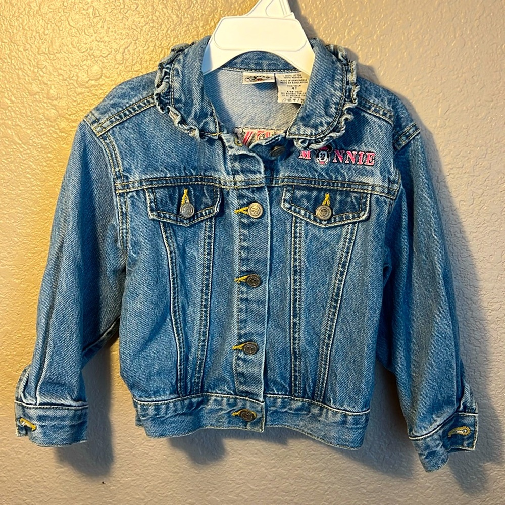 Mickey & Co.  size 4T  Minnie Mouse jean jacket